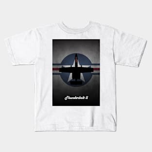 A-10 Thunderbolt II USAF Kids T-Shirt